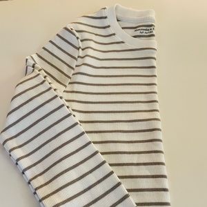 Abercrombie kids. Soft rib long sleeve shirt